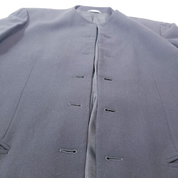 Vintage BYBLOS Wool Blend Black Blazer Jacket - Picture 4 of 13